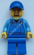 Минифигурка Лего Сити - Рабочий