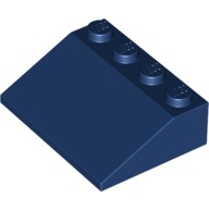 Деталь Лего Скос 33 3 х 4 Цвет Темно-Синий