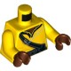 Деталь Лего Торс С Рисунком Цвет Желтый