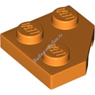 Деталь Лего Пластина Клин 2 х 2 Обрезанный Угол Цвет Оранжевый