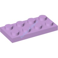 Деталь Лего Пластина 2 х 4 Цвет Лавандовый