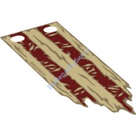 Деталь Лего Флаг 3 х 8 Цвет Песочный