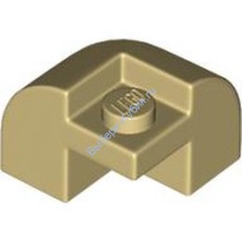 Деталь Лего Кубик Модифицированный 2 х 2 х 1 1/3 С Утопленной Шпилькой Цвет Песочный
