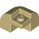 Деталь Лего Кубик Модифицированный 2 х 2 х 1 1/3 С Утопленной Шпилькой Цвет Песочный