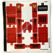 Наклейки К Набору Лего 76934 - (10110089/6513804)