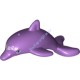 Деталь Лего Дельфин Цвет Умеренно-Лавандовый