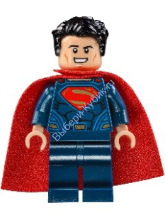 Superman - Dark Blue Suit, Tousled Hair