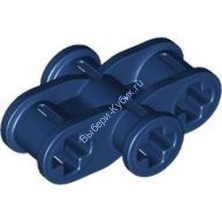 Деталь Лего Техник Осевой Коннектор 2 х 3 Quadruple Цвет Темно-Синий