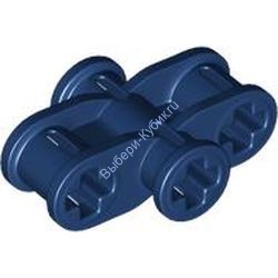 Деталь Лего Техник Осевой Коннектор 2 х 3 Quadruple Цвет Темно-Синий