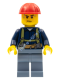 Минифигурка Лего Сити - Рабочий cty0530