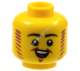 Деталь Лего Голова Минифигурки Цвет Желтый