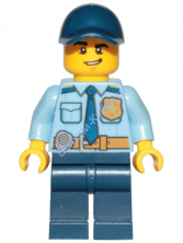 Минифигурка Лего Сити - Полицейский cty1155