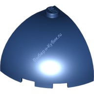 Деталь Лего Круглый Угол 3 х 3 х 2 Верх Купола Цвет Темно-Синий