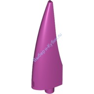 Деталь Лего Шип Коготь Рог Большой Гибкий Цвет Маджента