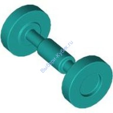 Деталь Лего Колеса Для Скейта Цвет Темно-Бирюзовый