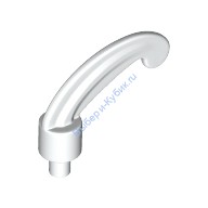 Деталь Лего Перо Малое Цвет Белый