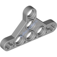 Деталь Лего Техник Бим Треугольный Тонкий Тип 2 Цвет Светло-Серый