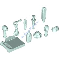 Деталь Лего Набор Медицинских Аксессуаров в Упаковке Цвет Светлая Аква