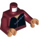 Деталь Лего Торс С Рисунком Цвет Темно-Красный