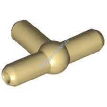 Деталь Лего Техник Т Планка Вторая Версия Цвет Песочный