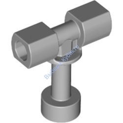 Деталь Лего Стержень Двойной С Держателем Цвет Светло-Серый