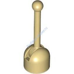 Деталь Лего Малая База Для Рычага С Песочным Рычагом Цвет Песочный