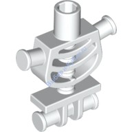 Деталь Лего Торс Цвет Белый