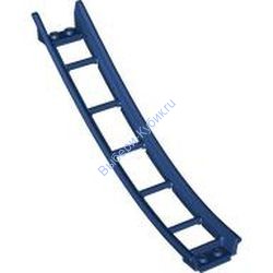 Деталь Лего Рельса Для Американских Горок Высота 6 Кубиков Цвет Темно-Синий