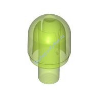 Деталь Лего Крышка Фонарика С Внутренним Стержнем / Глаз Бионикл Barraki Цвет Прозрачно-Ярко-Зеленый