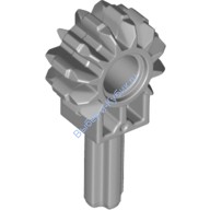 Деталь Лего Техник Рычаг С Шестерней С 8 Зубьями И Осью 1.5L Цвет Светло-Серый