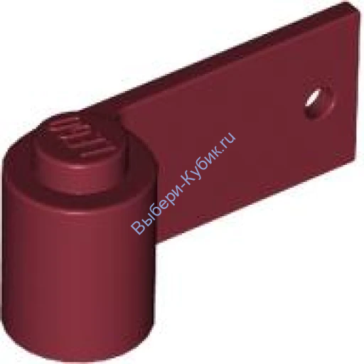 Деталь Лего  Дверь 1 x 3 x 1 Правая Цвет Темно -Красный