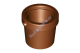 Деталь Лего Ведро 1 х 1 х 1 Цвет Коричневый