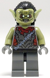 Минифигурка Лего Властелин Колец Мория Орк lor011