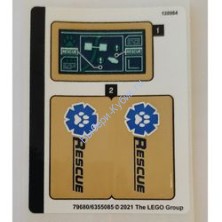 Наклейки К Набору Лего 60307