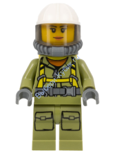 Минифигурка Лего Сити Исследователь Вулканов