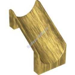 Деталь Лего Детская Горка 4 х 6 х 6 Прямая Цвет Перламутрово-Золотой