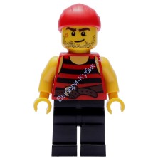 Минифигурка Лего Пираты - ​Пират 6 pi167