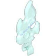 Деталь Лего Пламя Огня С Зажимом На Конце Цвет Прозрачно-Голубой