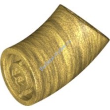 Деталь Лего Кубик Круглый 2 х 2 Изогнутый Цвет Перламутрово-Золотой