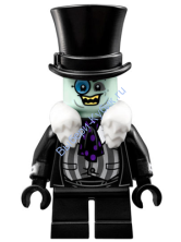 The Penguin - White Fur Collar