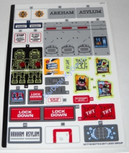 Наклейки К Набору Лего 70912 - (932777/6183775)