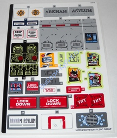 Наклейки К Набору Лего 70912 - (932777/6183775)