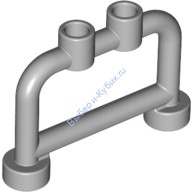 Деталь Лего Стержень (Решетка) 1 х 4 х 2 С Штырьками Цвет Светло-Серый