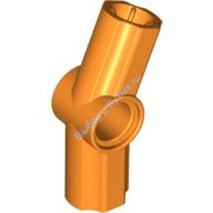 Деталь Лего Техник Коннектор Угловой #3 - 157.5 Градусов Цвет Оранжевый