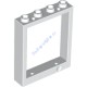 Деталь Лего Дверная Рама 1 х 4 х 4 (Для Подъемной Двери) Цвет Белый