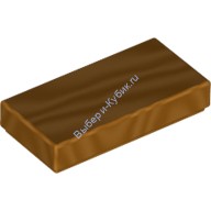 Деталь Лего Золотая Плитка 1 х 2 С Желобком Цвет Металлический Золотой