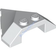 Деталь Лего Клин 4 х 4 Заостренный Цвет Белый