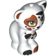 Деталь Лего Кошка Фрэндс Цвет Белый