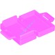Деталь Лего Портфель Цвет Темно-Розовый