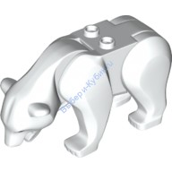 Деталь Лего Полярный Медведь Цвет Белый
